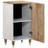 Aparador de madera maciza de mango 40x33,5x75