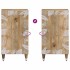 Aparador de madera maciza de mango 40x33,5x75