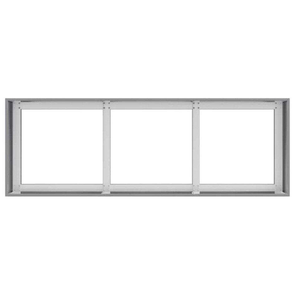 Jardinera 120x40x40 cm de acero