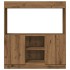 Aparador de madera de ingeniería roble artisian 92x33x100