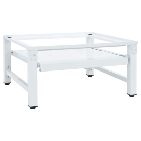 Soporte pedestal para lavadora con estante extraíble