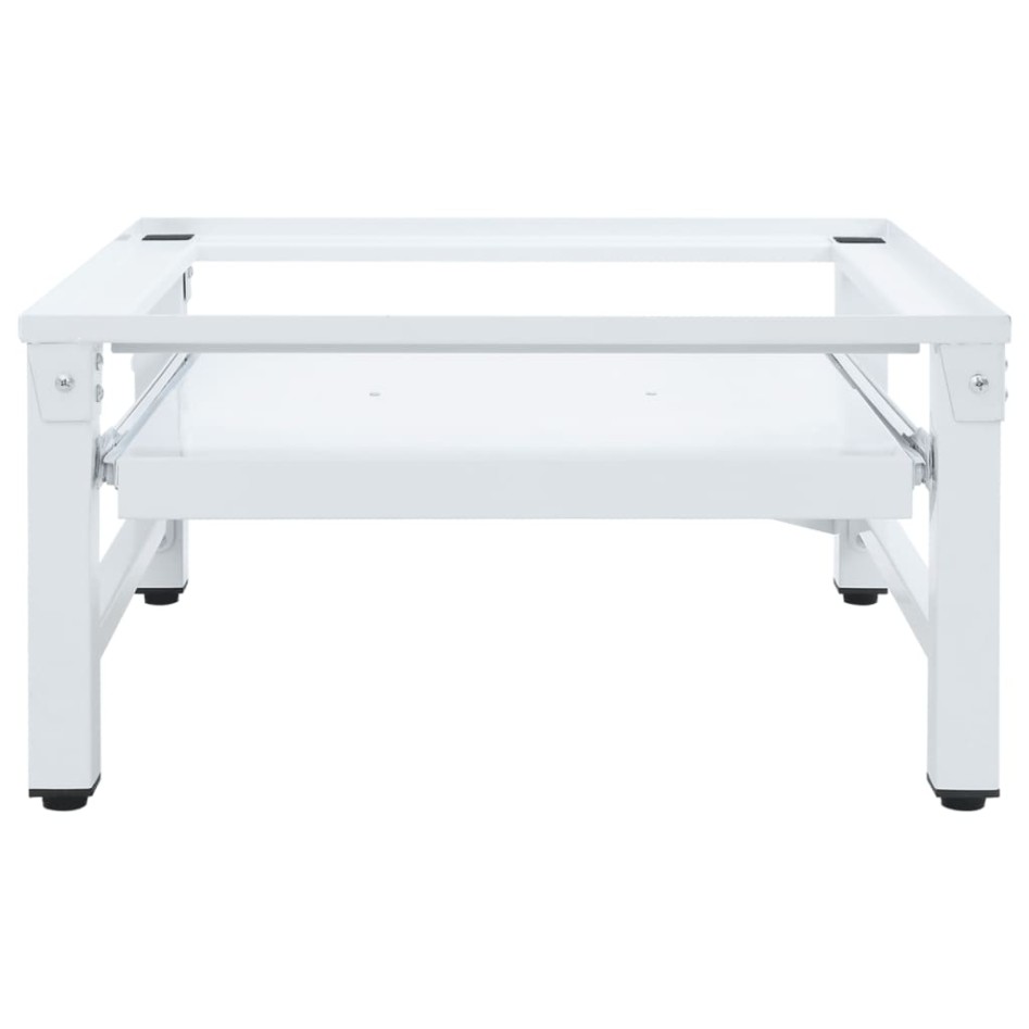 Soporte pedestal para lavadora con estante extraíble