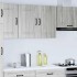 Mueble de pared de cocina Kalmar madera ingeniería sonoma