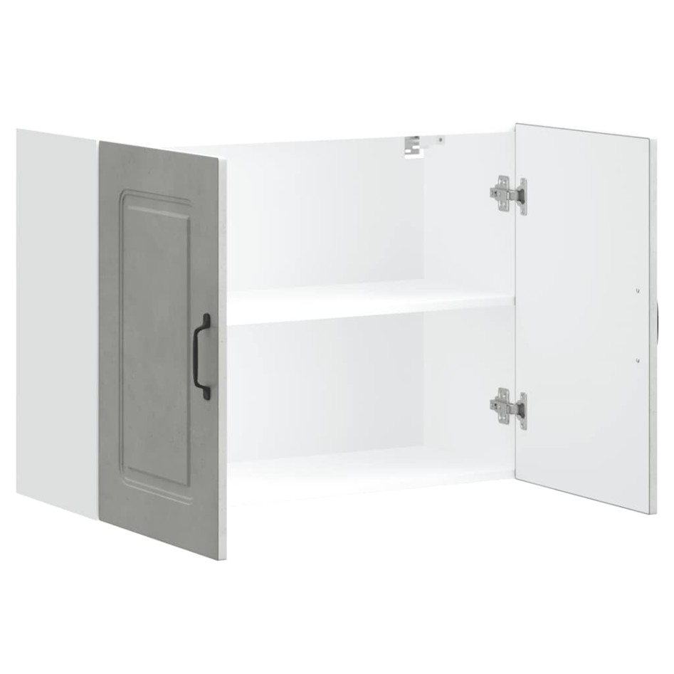 Armario de pared cocina Kalmar madera ingeniería gris