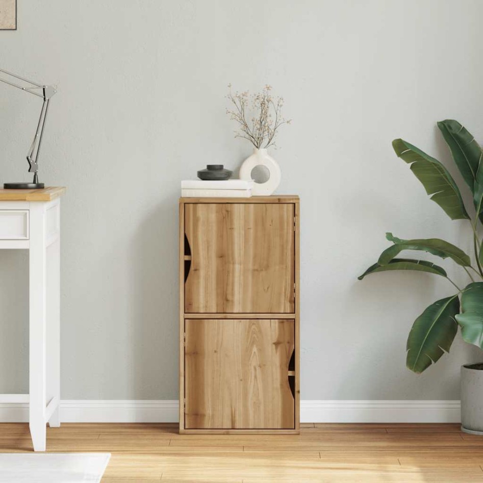 Mueble auxiliar ODDA 40x24x79 cm madera maciza de