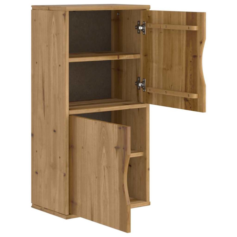 Mueble auxiliar ODDA 40x24x79 cm madera maciza de