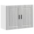 Armario de pared de cocina Porto gris sonoma madera