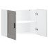 Armario de pared de cocina Porto gris sonoma madera
