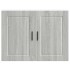 Armario de pared de cocina Porto gris sonoma madera