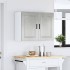 Armario de pared cocina Porto madera ingeniería gris