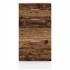 Armario bajo de madera de ingeniería madera vieja 40x46x81,5