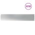 Bordes para césped 10 uds 20x103 cm acero