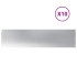 Bordes para césped 10 uds 25x103 cm acero