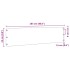 Bordes para césped 10 uds 25x103 cm acero