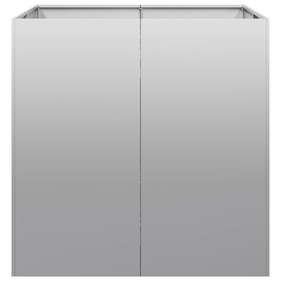 Jardinera 80x80x80 cm de acero