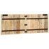 Cabecero de cama 140 cm madera maciza de mango