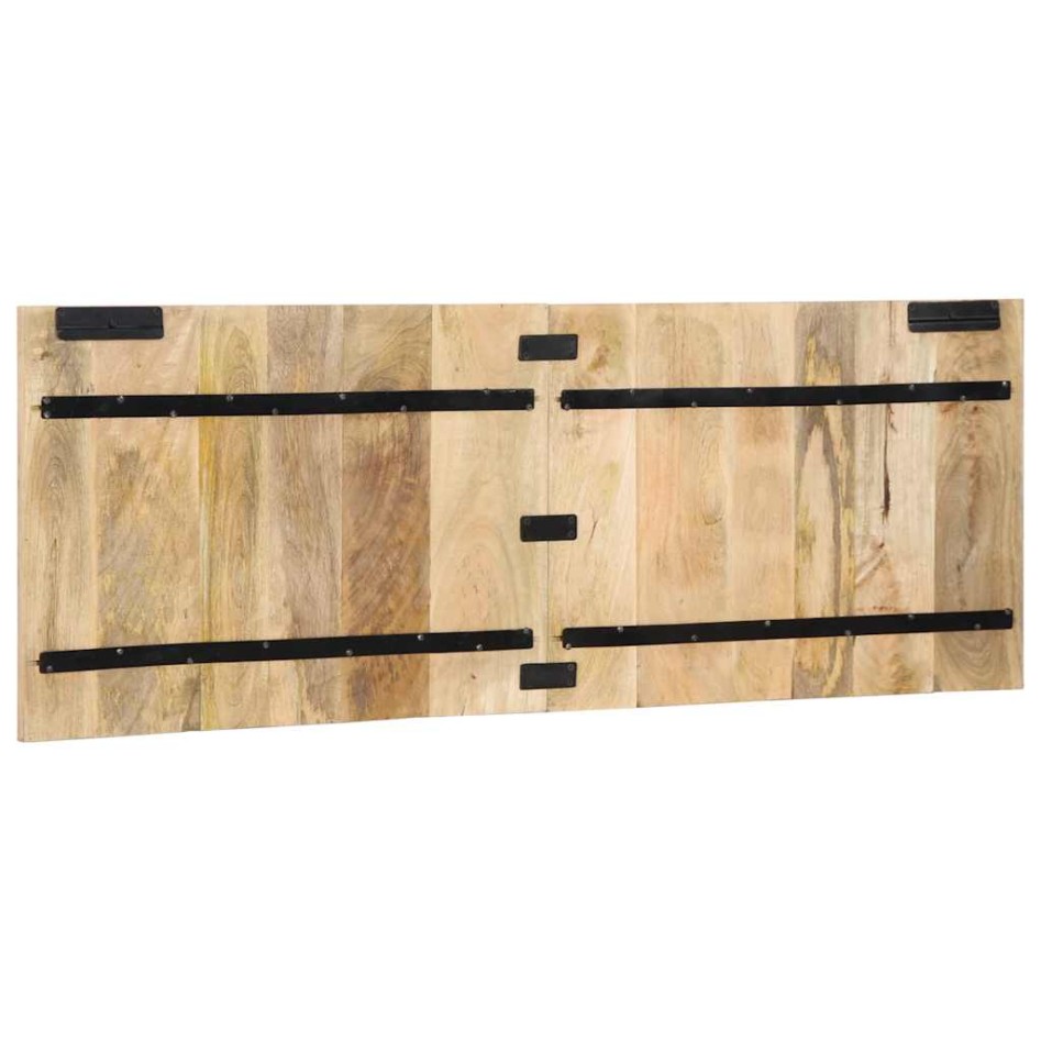 Cabecero de cama 140 cm madera maciza de mango