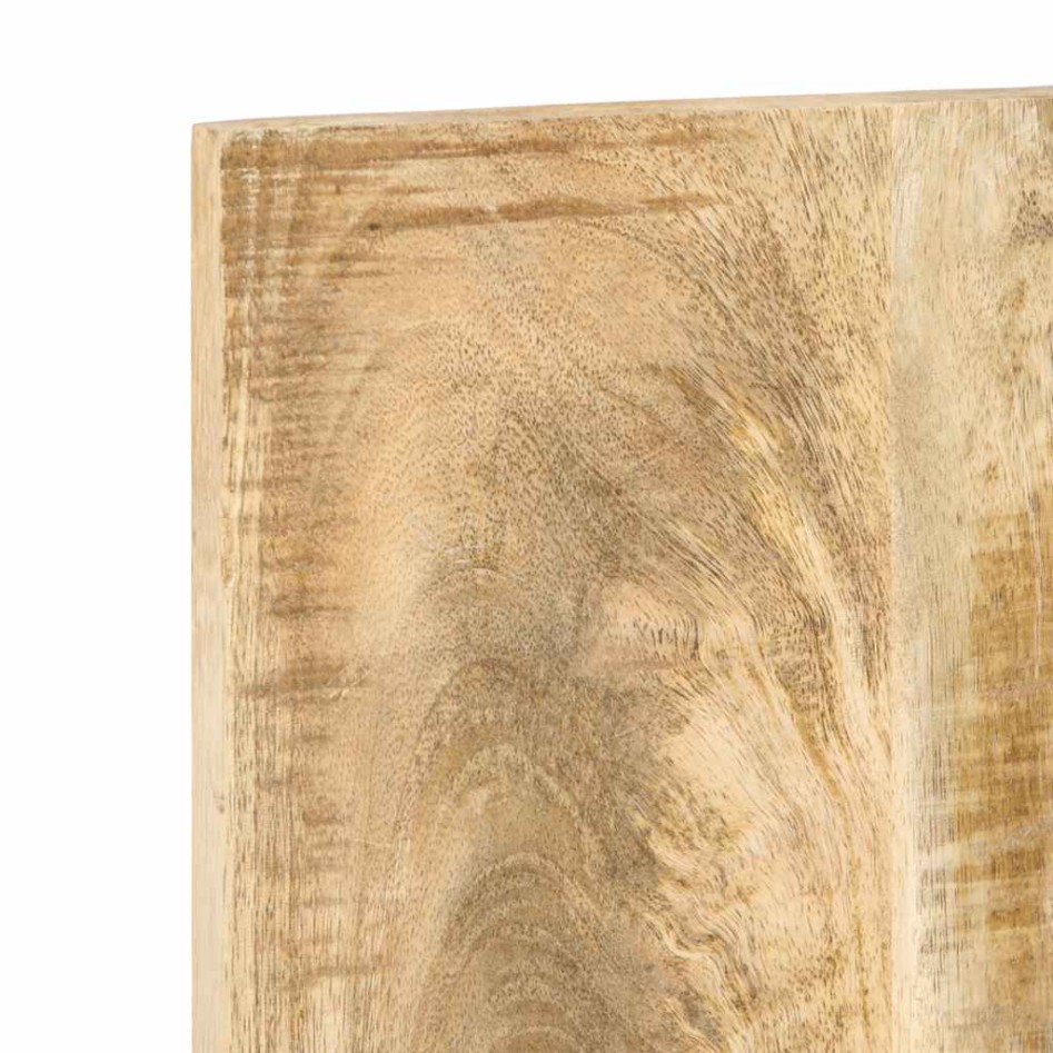 Cabecero de cama 140 cm madera maciza de mango