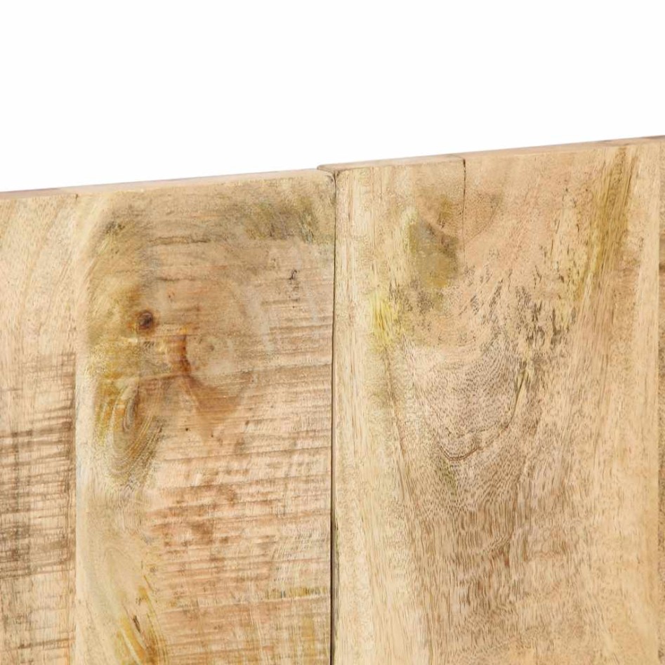 Cabecero de cama 140 cm madera maciza de mango