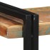 Estante de pared multicolor de madera maciza