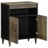 Aparador de madera maciza de mango 60x33x75