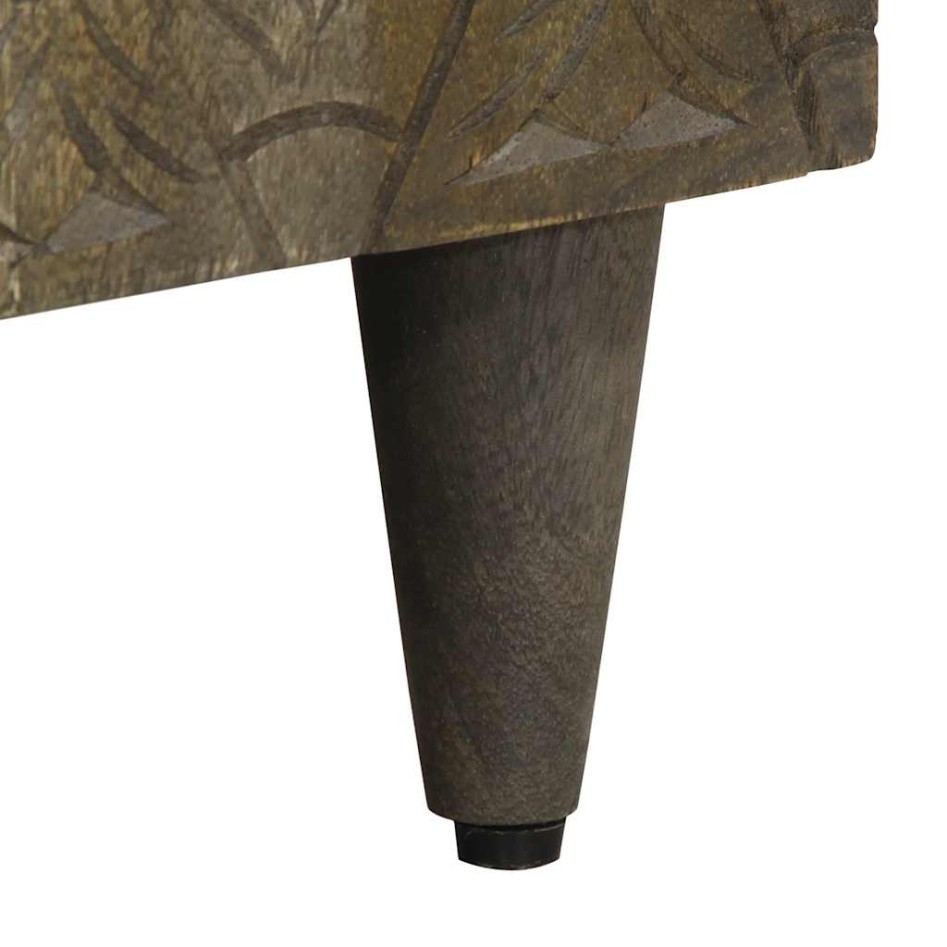 Aparador de madera maciza de mango 60x33x75