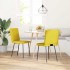 Sillas de comedor 2 unidades terciopelo
