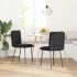 Sillas de comedor 2 unidades terciopelo