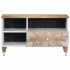 Mueble de TV madera maciza de mango 80x33,5x46