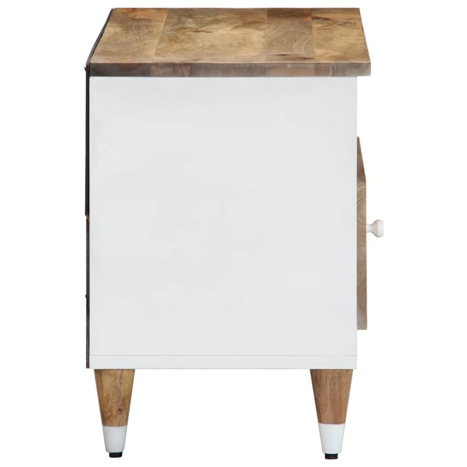 Mueble de TV madera maciza de mango 80x33,5x46