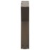 Patas para mesa centro 2 uds acero natural 40x(30-31,3)cm