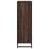 Estantería madera ingeniería roble marrón 40x35x107,5