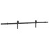 Kit de herrajes para puertas correderas acero negro 200