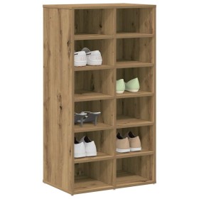 Mueble zapatero madera contrachapada roble
