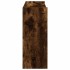 Zapatero madera contrachapada roble ahumado 80x25x62