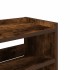 Zapatero madera contrachapada roble ahumado 80x25x62