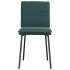 Sillas de comedor 2 unidades terciopelo verde