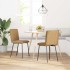 Sillas de comedor 2 unidades terciopelo