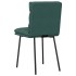 Sillas de comedor 2 unidades terciopelo verde