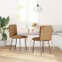Sillas de comedor 2 unidades terciopelo