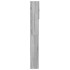 Armario de lavadora madera ingeniería gris sonoma 64x24x190