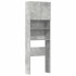 Armario de lavadora madera ingeniería gris hormigón