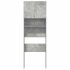 Armario de lavadora madera ingeniería gris hormigón
