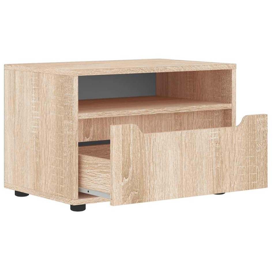 Mueble de TV VISNES roble sonoma 60x40x38 cm madera