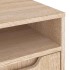 Mueble de TV VISNES roble sonoma 60x40x38 cm madera