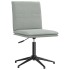 Silla de comedor terciopelo gris