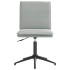 Silla de comedor terciopelo gris
