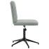 Silla de comedor terciopelo gris