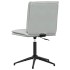 Silla de comedor terciopelo gris