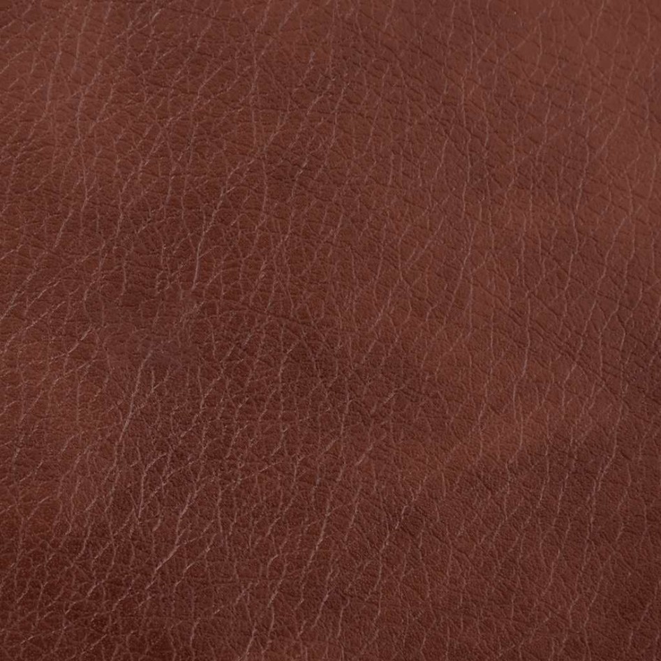 Silla de comedor cuero sintético marrón